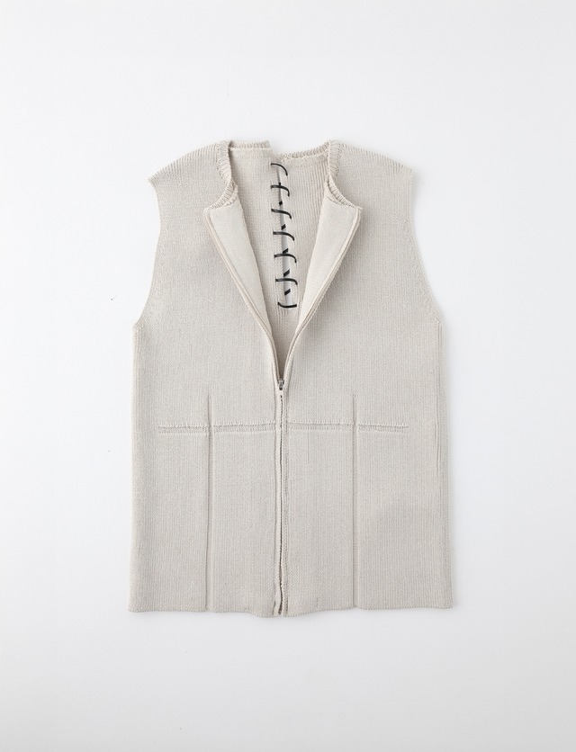 【ulikasanctus】 NAPE KNIT CARDIGAN