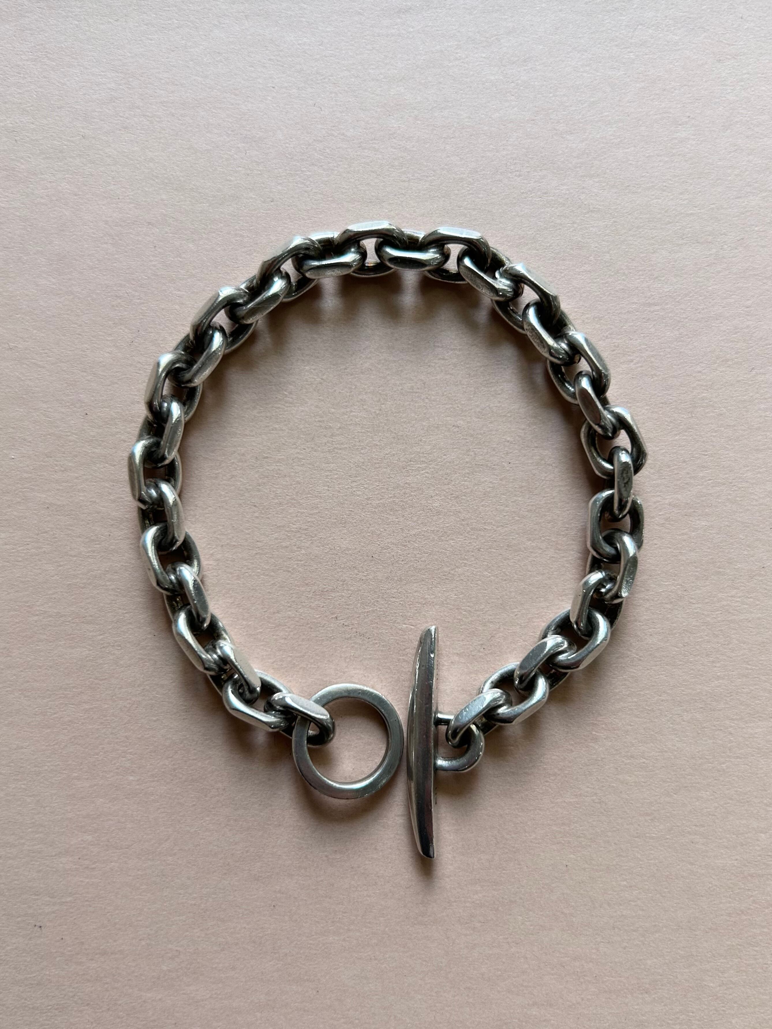 Bernhard Hertz 60s Anchor Chain Bracelet/Denmark | POED VINTAGE 