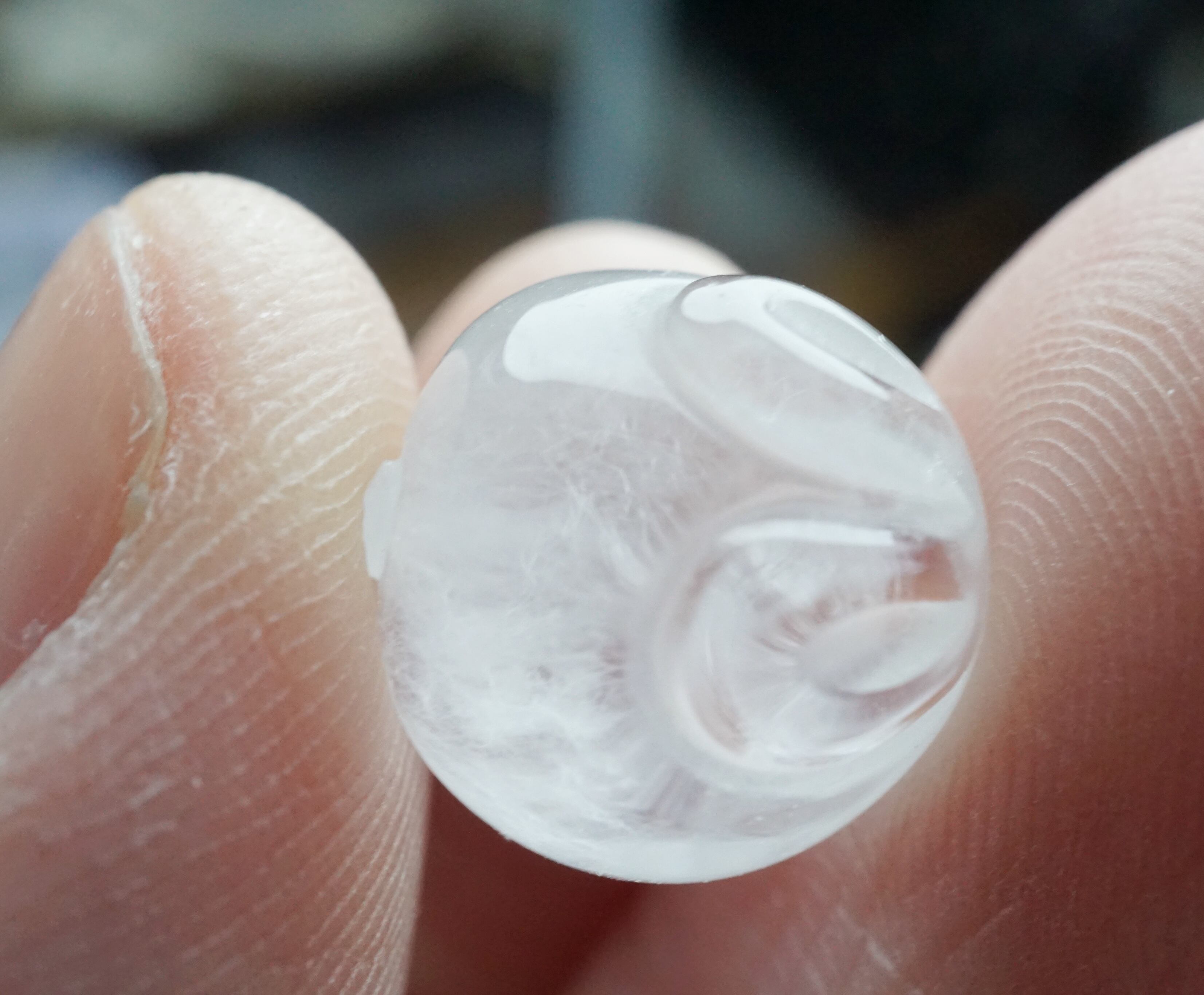 W1693 ルチルクォーツ入りホワイトガーデンクォーツ ルース | WIMPERONLY