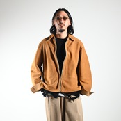 barbell object / leather jkt