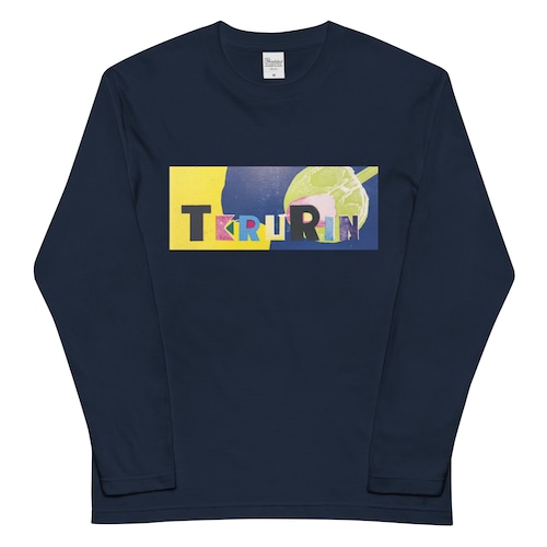 【TERURIN】ロングTシャツ・ネイビー　＜送料込み＞