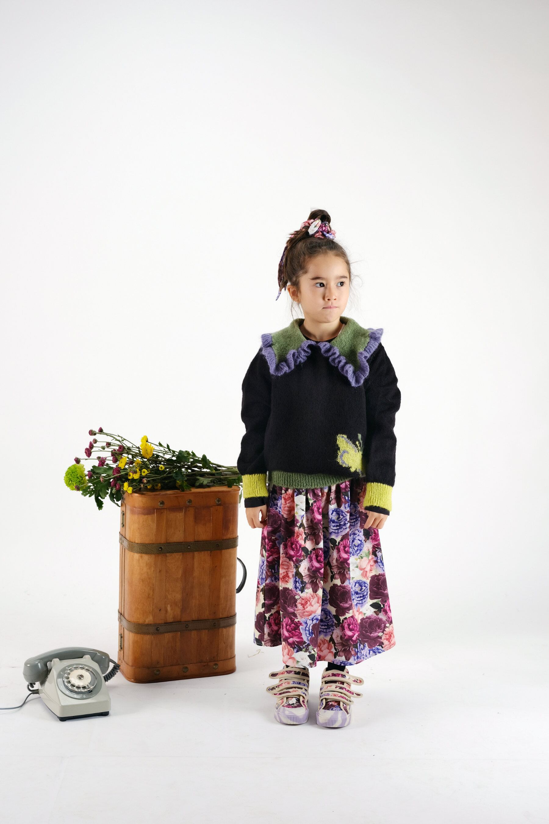 23AW】wolf&rita(ウルフアンドリタ)FLORINDA BUTTERFLY KNIT ニット