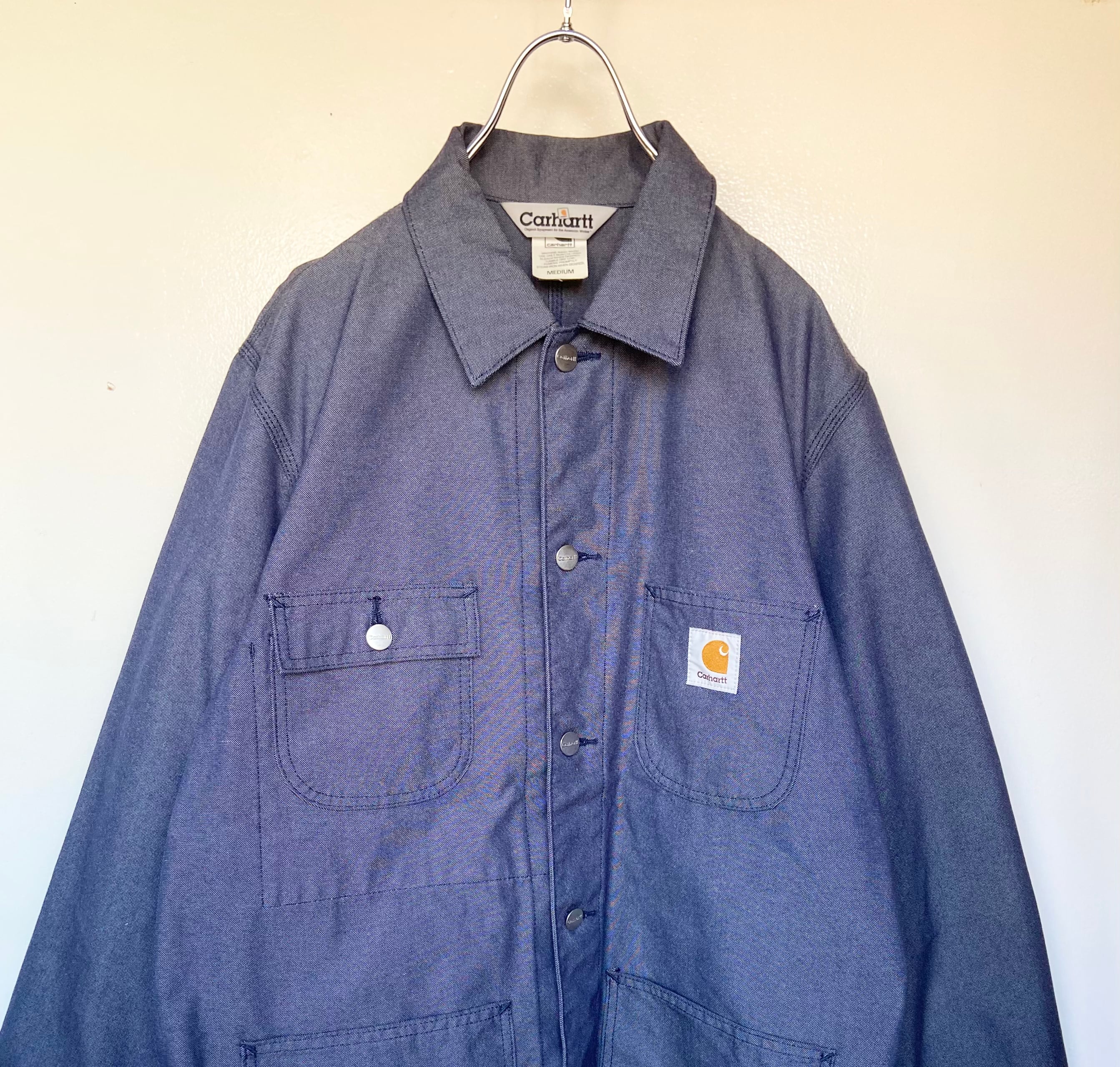 美品 Carhartt/カーハート カバーオール デニム生地 ジャケット