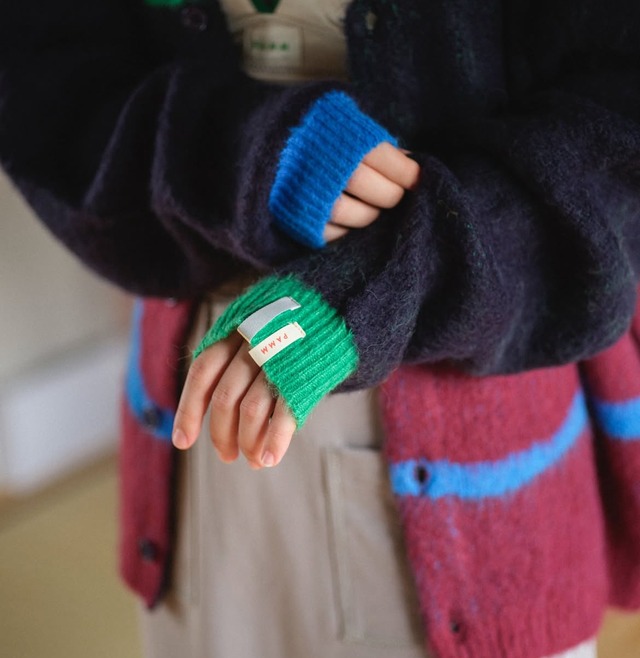 PAMM / 気狂いのニットカーディガン