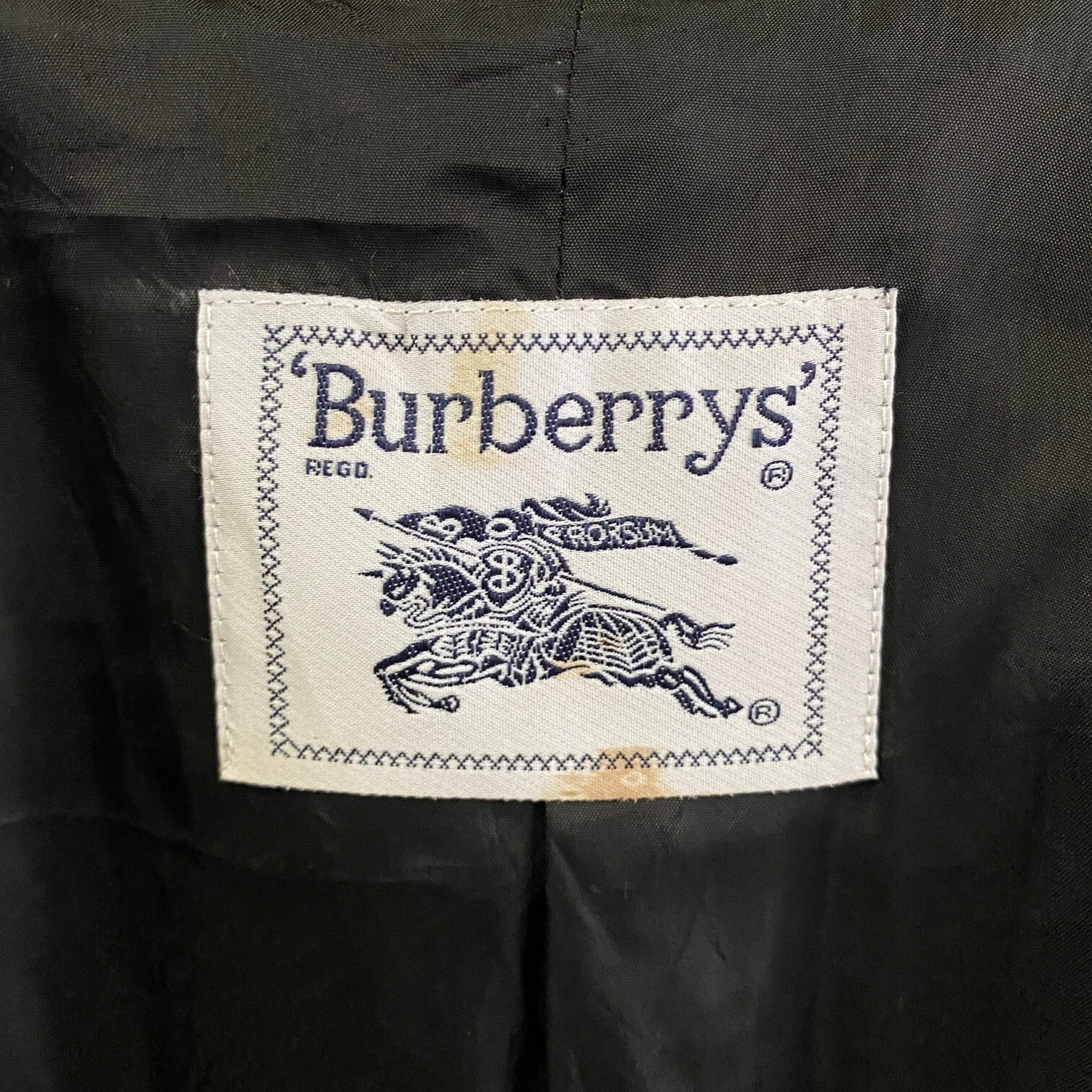 80年代〜90年代 バーバリー カシミヤ混 ウール テーラードジャケット