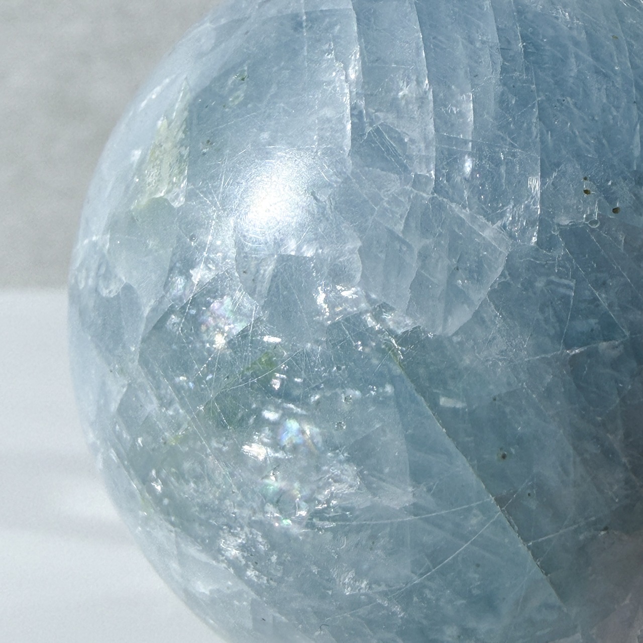 セレスタイト03 スフィア ＊ Celestite ＊ 天然石