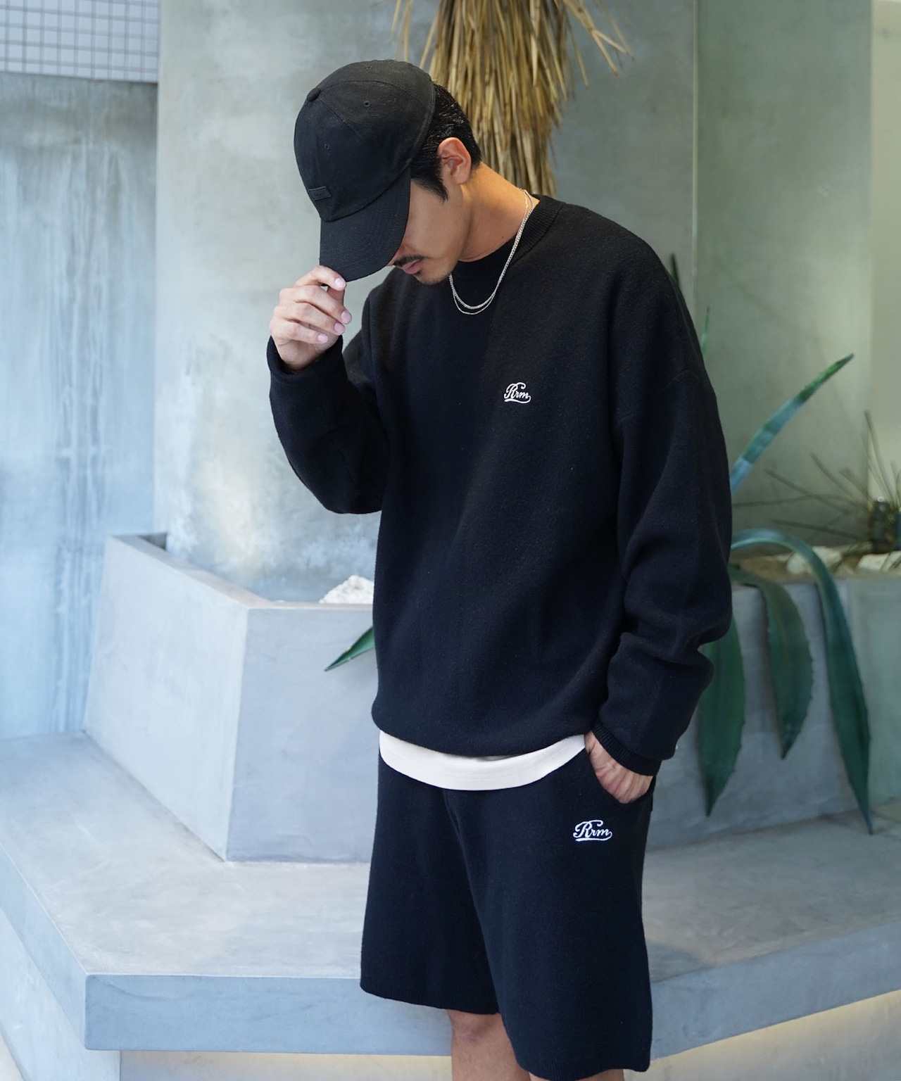 【#Re:room】SOFT SMOOTH WOOL KNIT SHORTS［REK126］