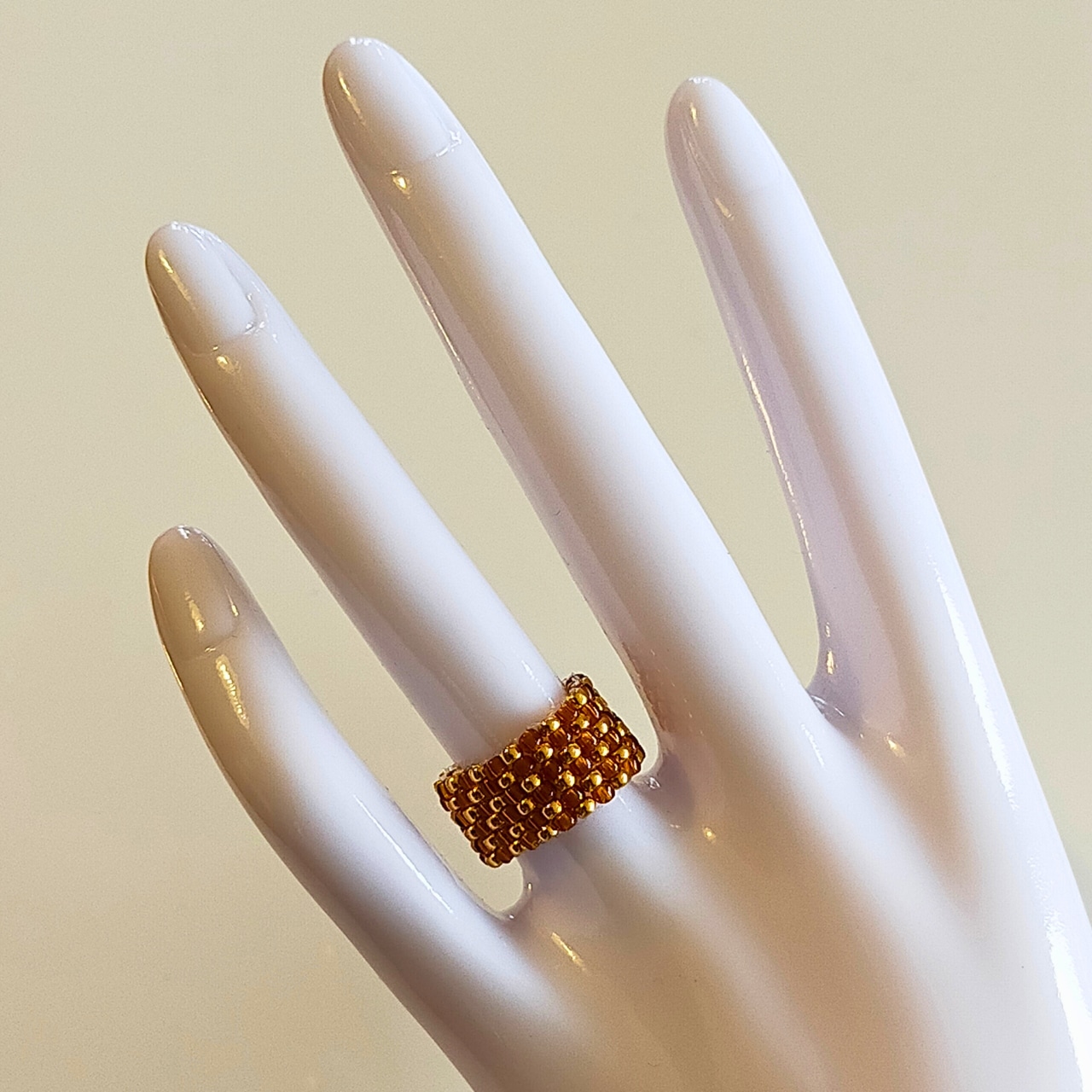 ラディアント ブラウン×ゴールド