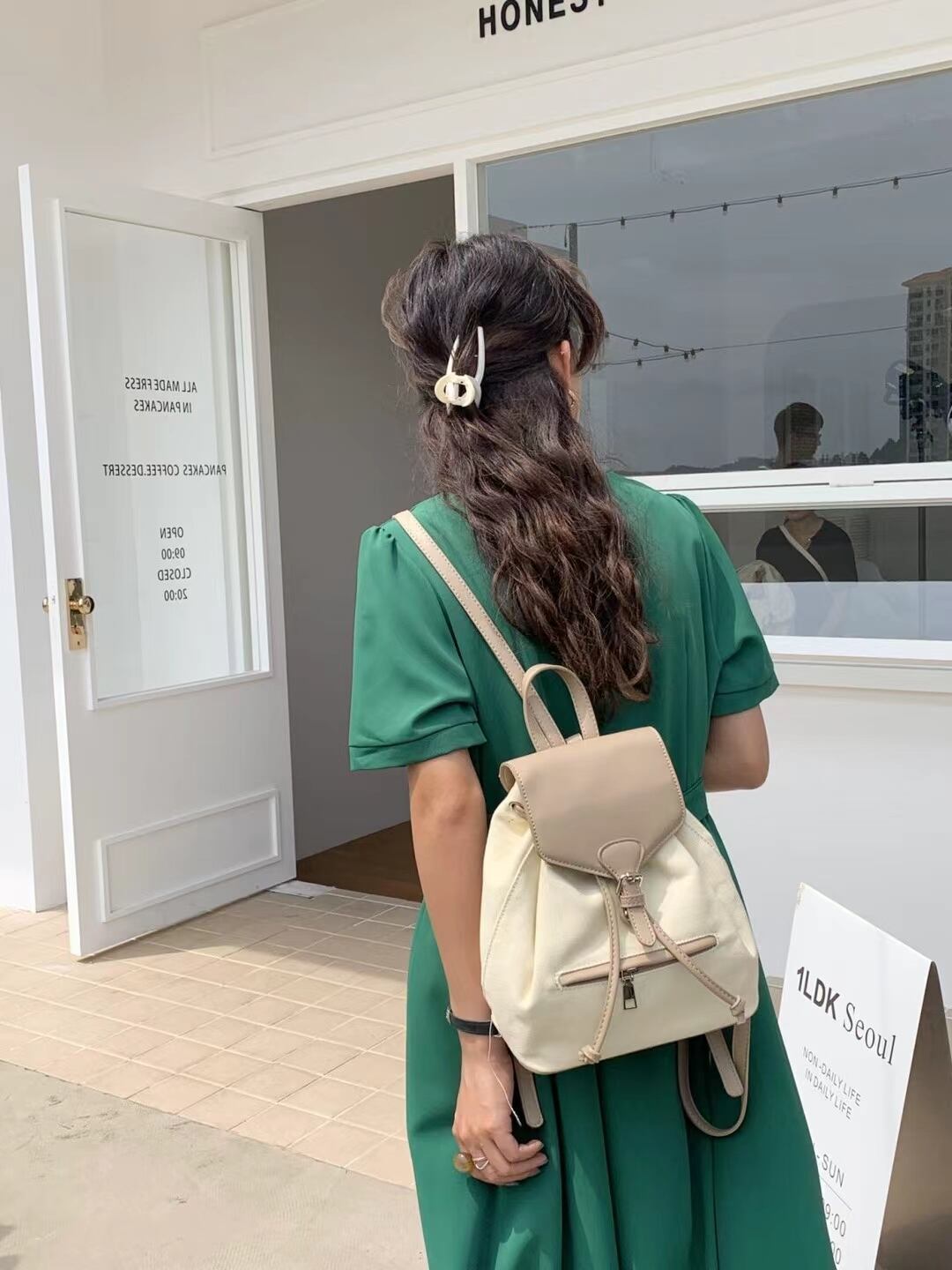 バイカラーリュックサック　AS105-305-1