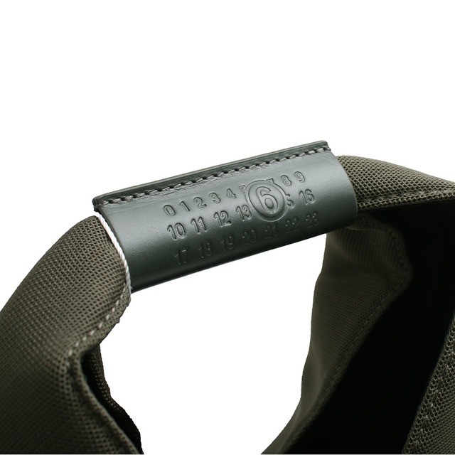 エムエムシックス MM6 JAPANESE SMALL ハンドバッグ M60607-P6414-T5187 レディース シャークグレー グリーン