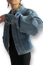 【Unisex】“Calvin Klein” Denims jacket Made in U.S.A