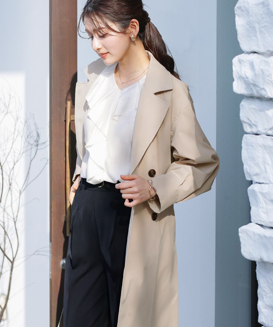 SALE 30％OFF】【 Nano-Tex加工 】 コットニーギャバジン・ライト