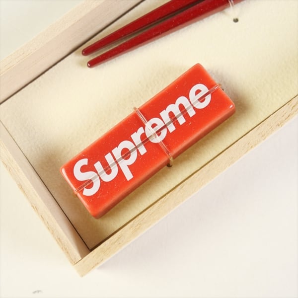 Supreme　chopstick set Red