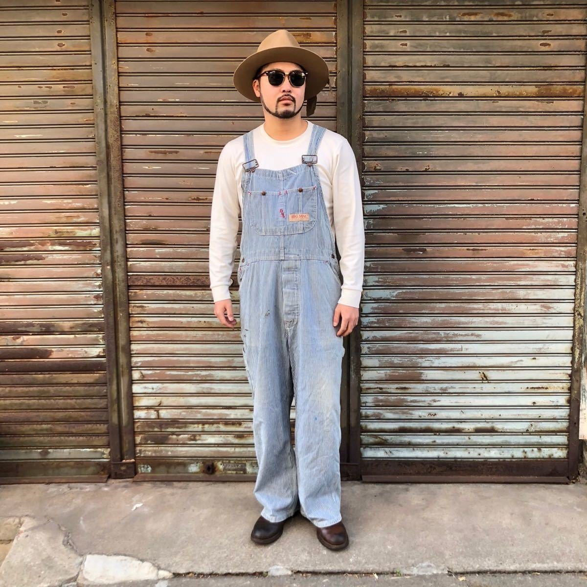 70s vintage パッチワーク サロペット カントリー ヒッピー（70s Sir 