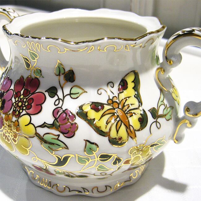 ジョルナイ バタフライ ティーシュガーポット | BROCANTE MOMO