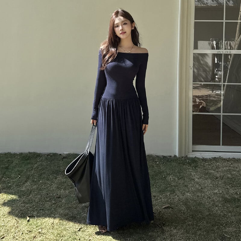 Airi Styleシリーズ】ワンピース スーツ OL/通勤 Vネック 長袖 ライン