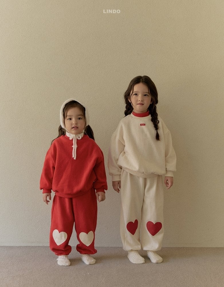 【予約商品】 heart sweatshirt