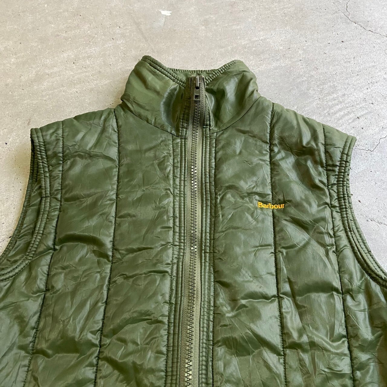 80年代 バブアー Barbour 2ワラント フィッシングベスト 英国製 メンズM ヴィンテージ /eaa297801