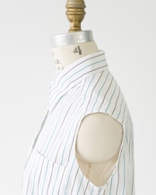 〈CHANEL〉Striped Sleeveless Blouse