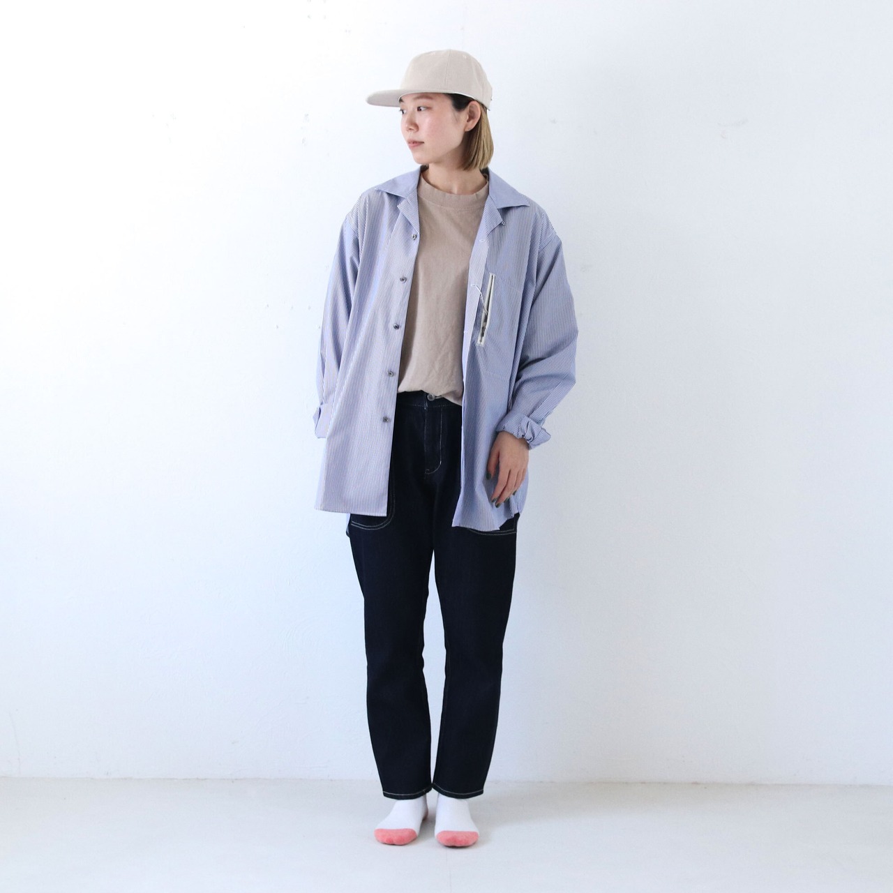 12oz DENIM BAKER PANTS/VENT BLANC/ベイカーパンツ/ボトムス