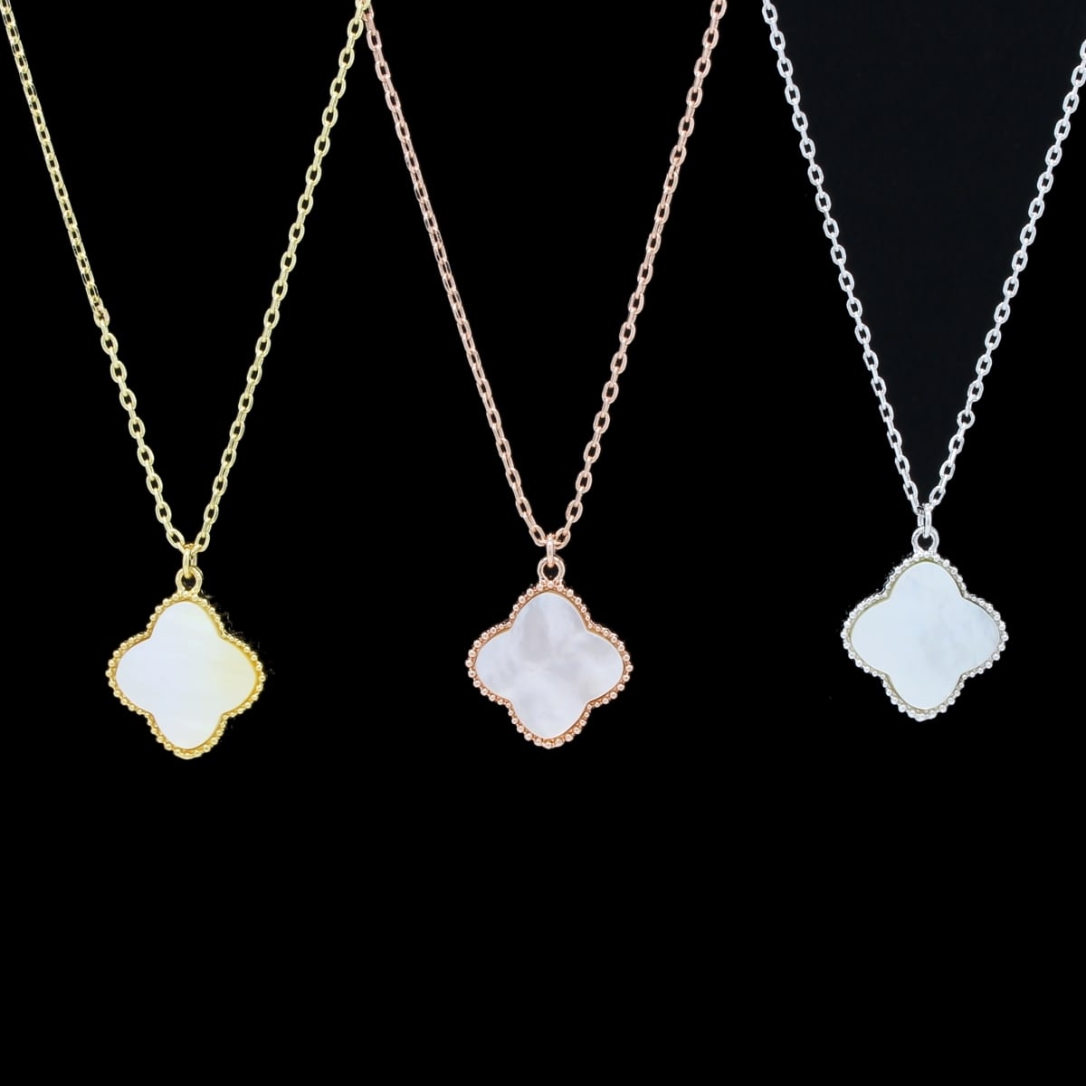 超美品ヴィンテージ ネックレスxブレスレット 白蝶貝 Van Cleef ＆ Arpels 極美品 ヴァンクリーフ&アーペル VCA