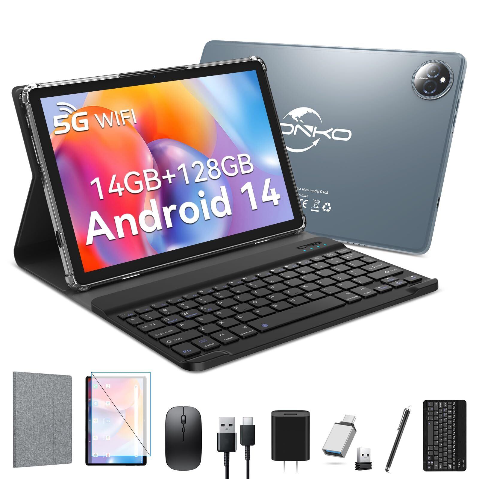 値下げしました！2024版2in1タブレットAndroid10インチ MATTU