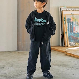 Generator Curb Denim Pants【110-160cm】Black