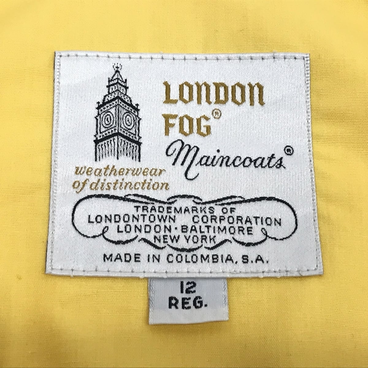 SALE]11/25迄 期間限定価格 LONDON FOG ロンドンフォグ 70〜80年代