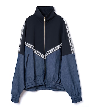 KAPPA EX DENIM COMBI JACKET （BLK)