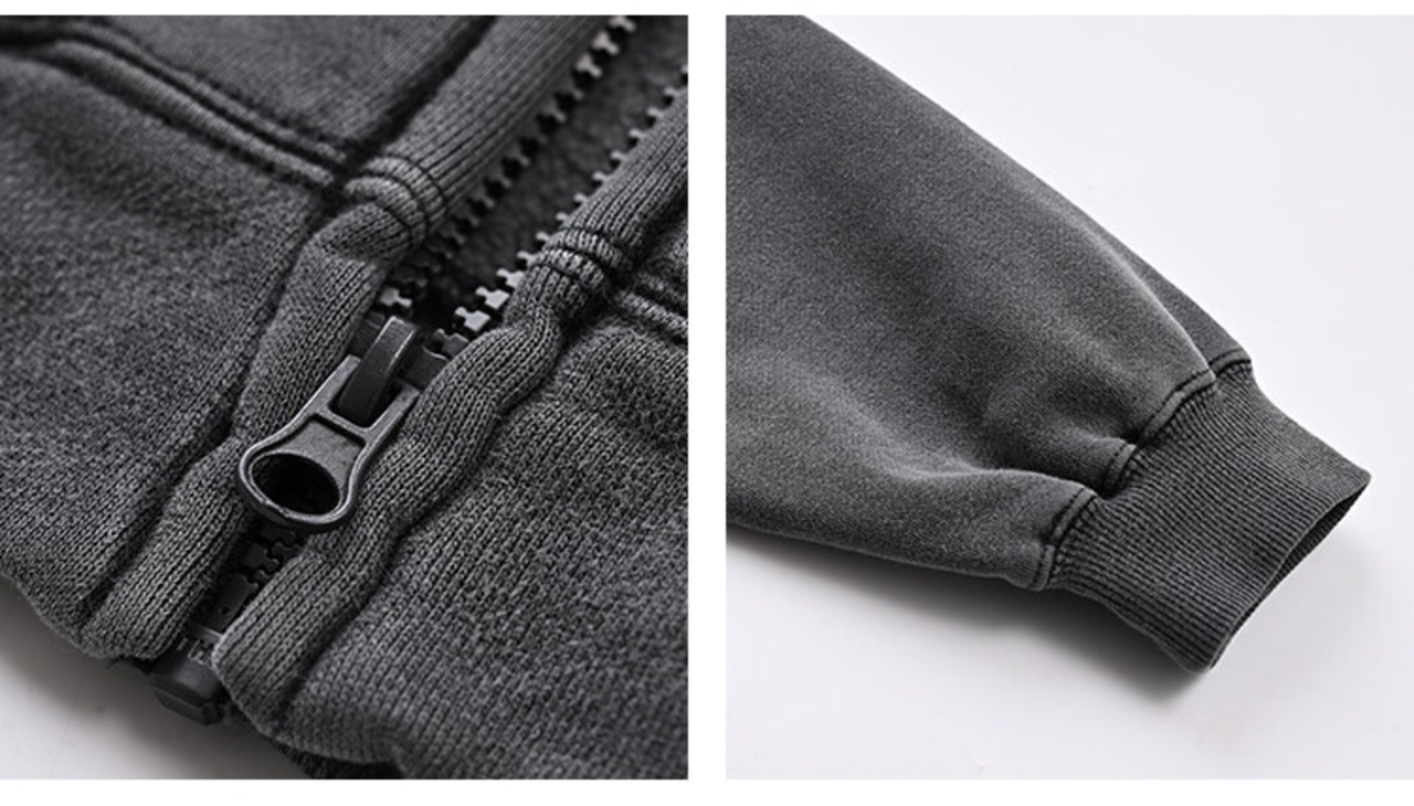Bamboo Leaf Embroidery Sweatshirt 2color【G1071】