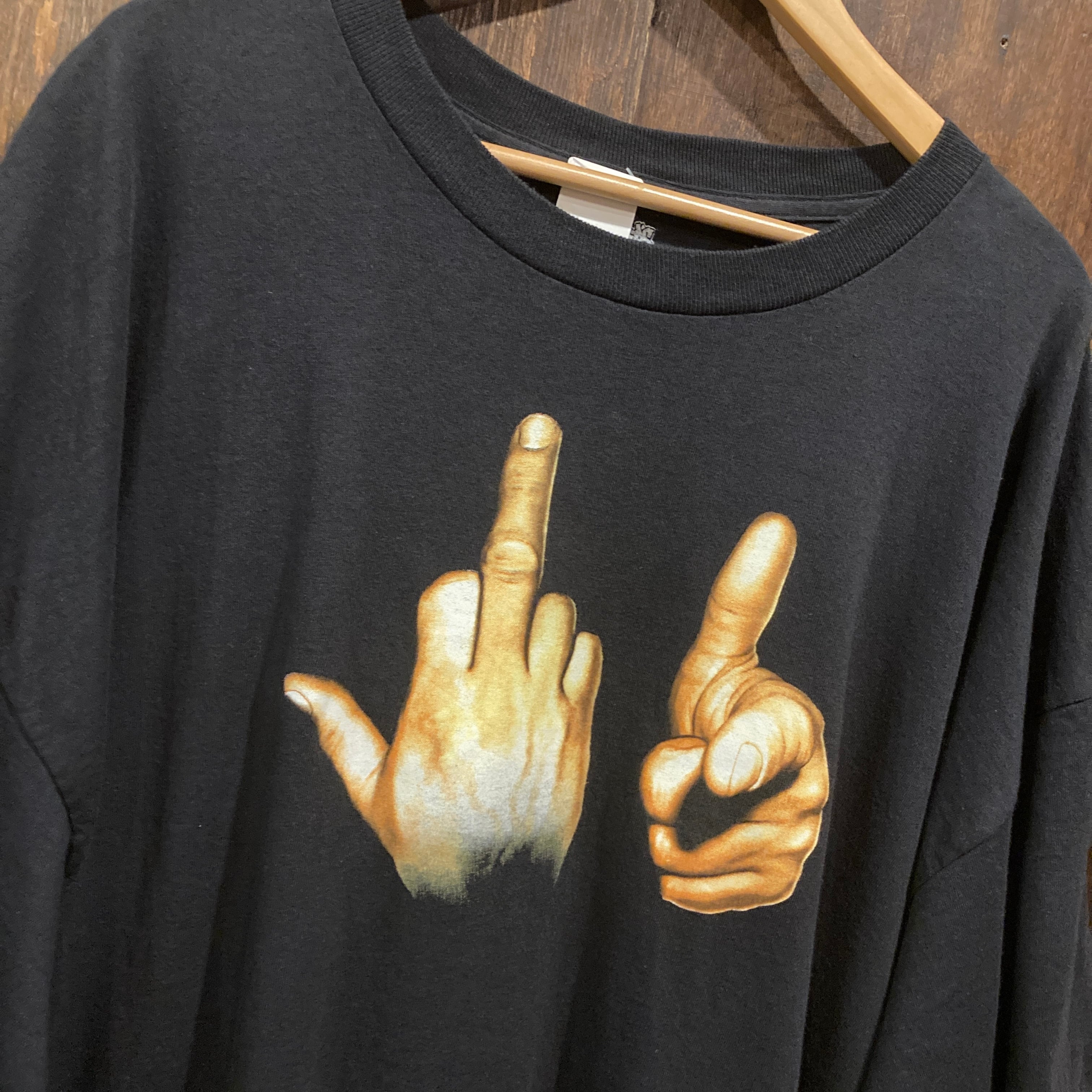 FUCK YOU HAND SIGN Tシャツ A$AP Rocky 3XL エイサップロッキー