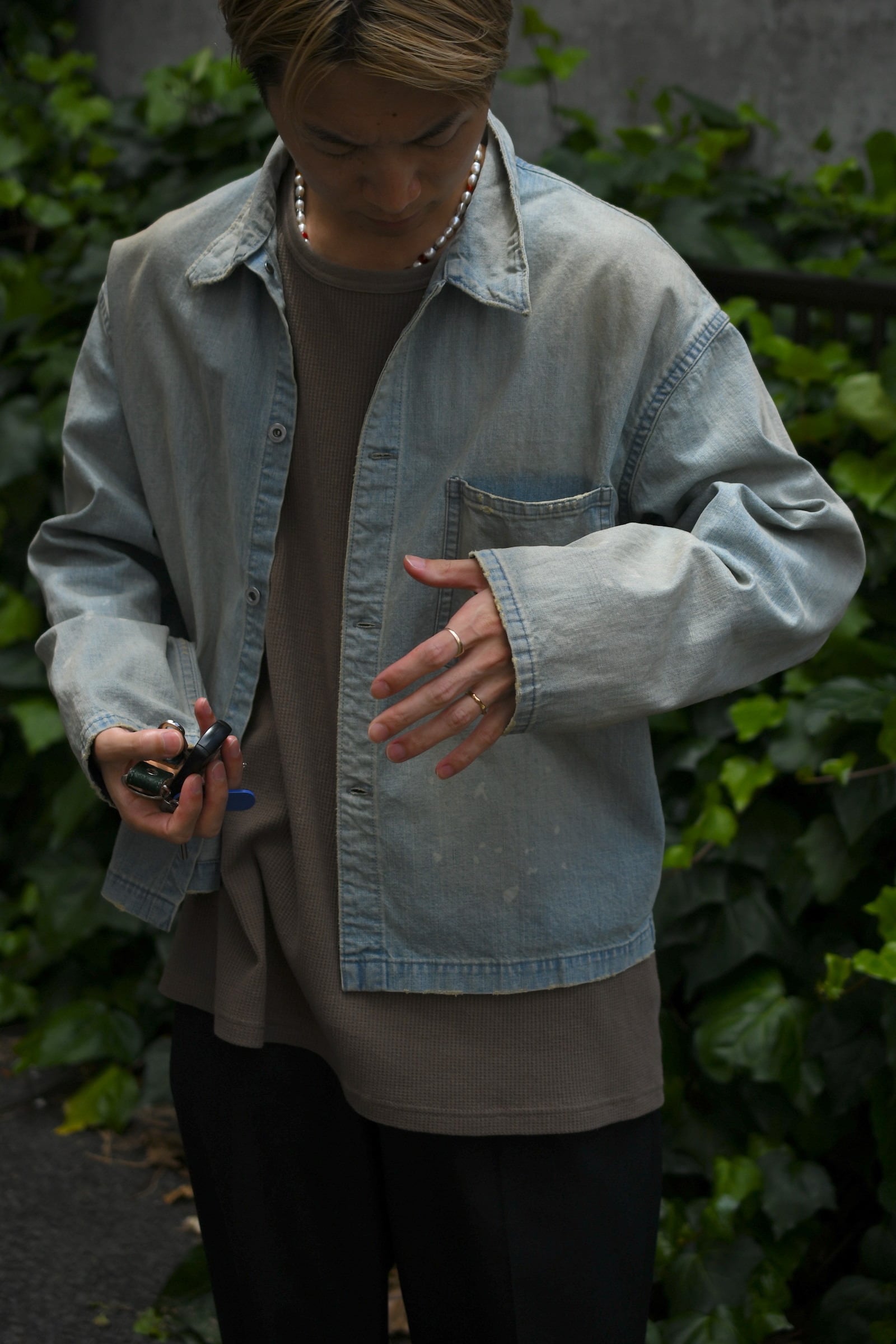 A.PRESSE / Vintage US Navy Denim Jacket | nariwai