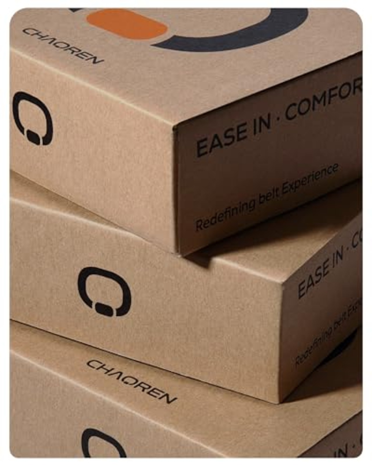 [CHAOREN] ベルト メンズ ビジネス 大きいサイズ オートロック式 紳士用ベルトスーツ 革 穴なし 無段階調整 コンフォート 35mm幅 箱付き