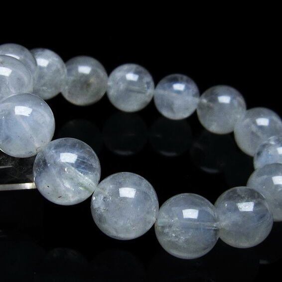 エンジェルラダークォーツ ブレスレット 14mm 一点物 111-30118