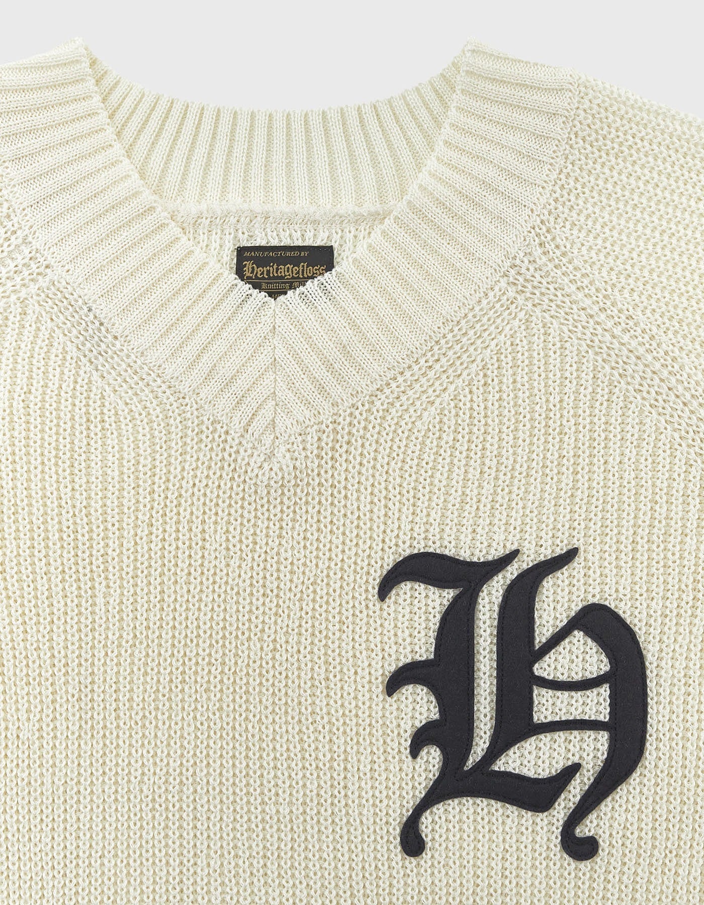 ☆ENHYPEN ジョンウォン 着用！！【HERITAGEFLOSS】H LETTER LINEN V