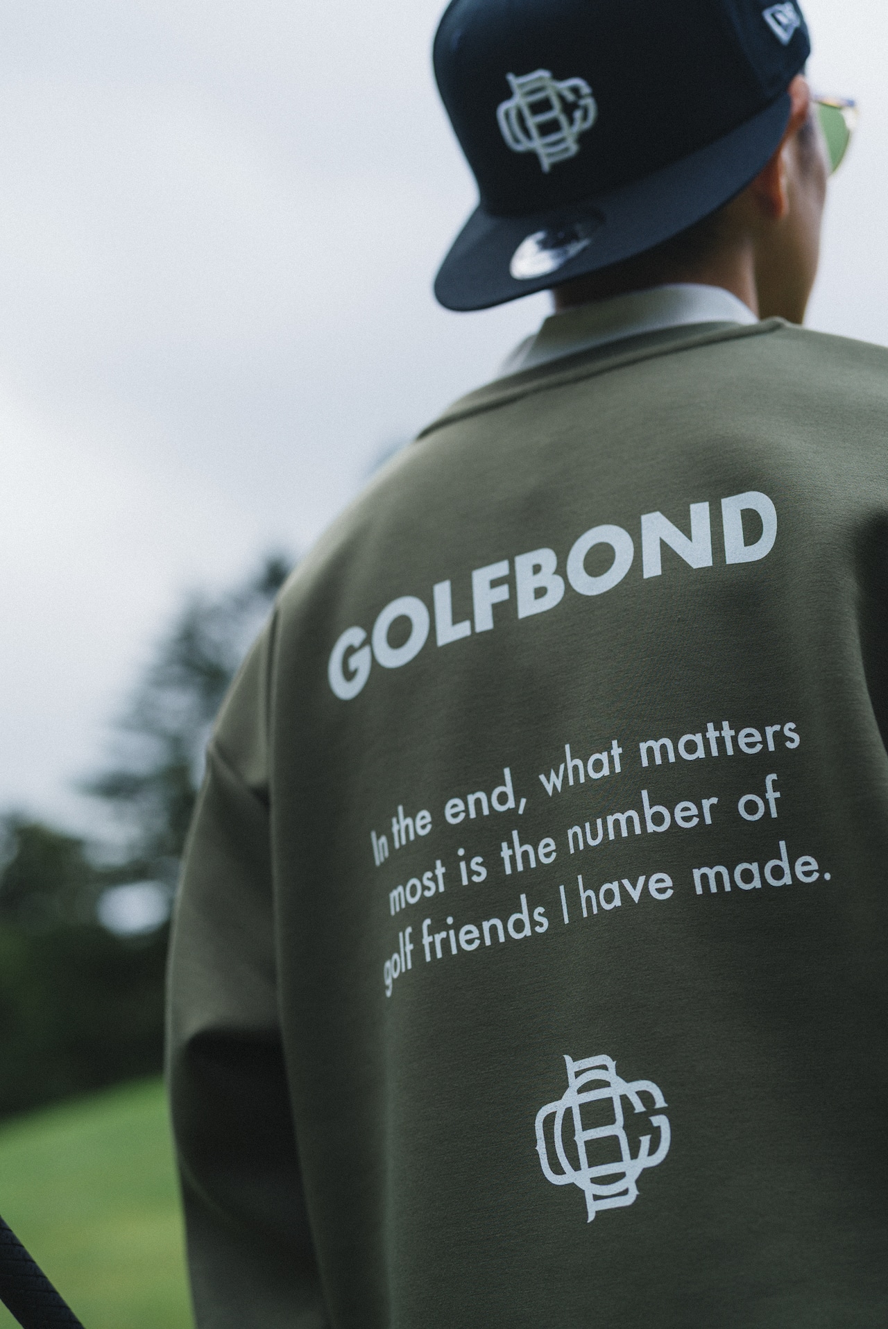 IN THE END TECK SWEAT CREW GREEN【PRE ORDER】