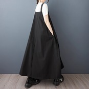 ユニーク バルーン サスペンダースカート  00182