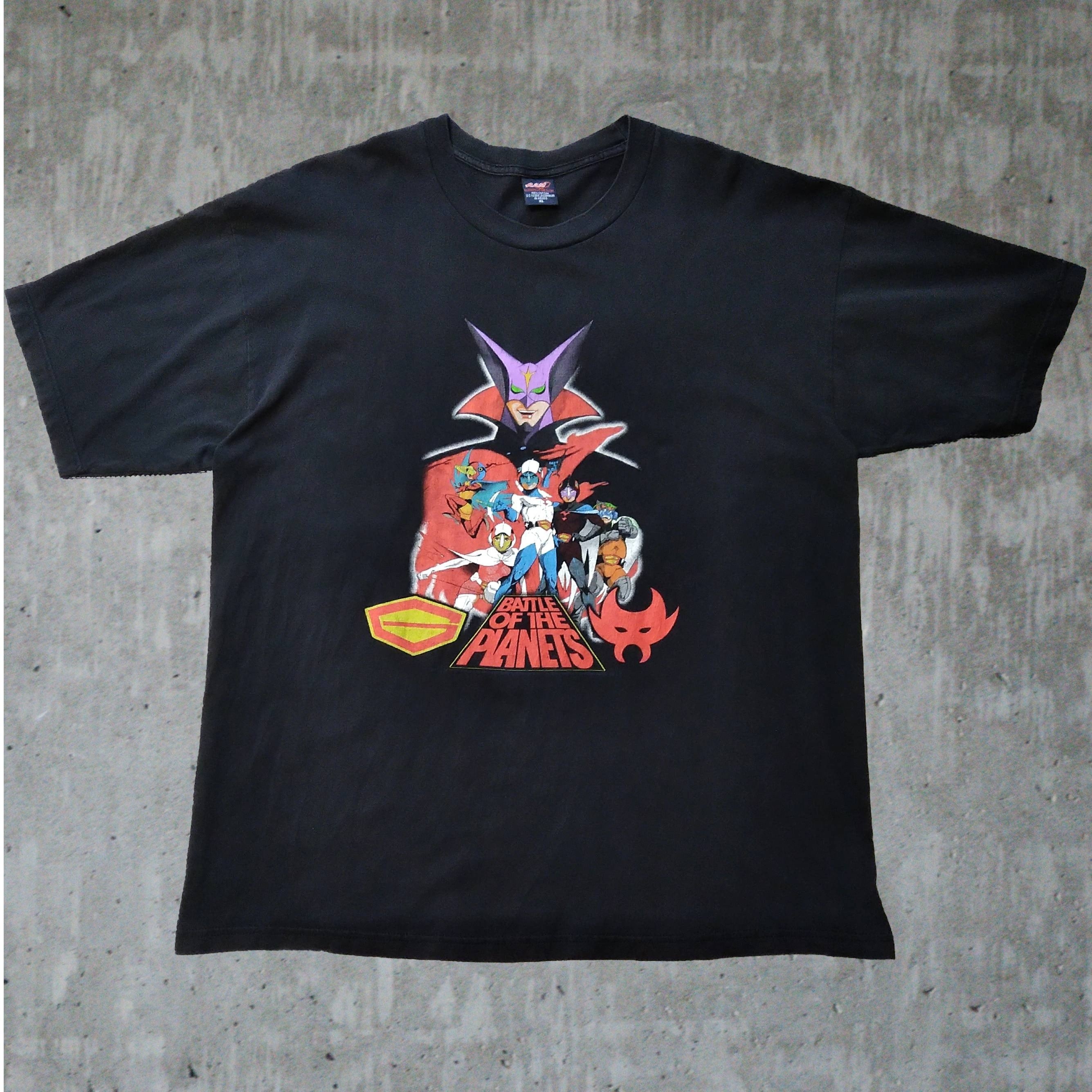 犬夜叉 Tシャツ XLサイズ 黒 アニメTシャツ 海外 未使用新品 * | GOLD