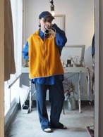 1990’s~ USA Patagonia Fleece Vest Mango × Olive／XL