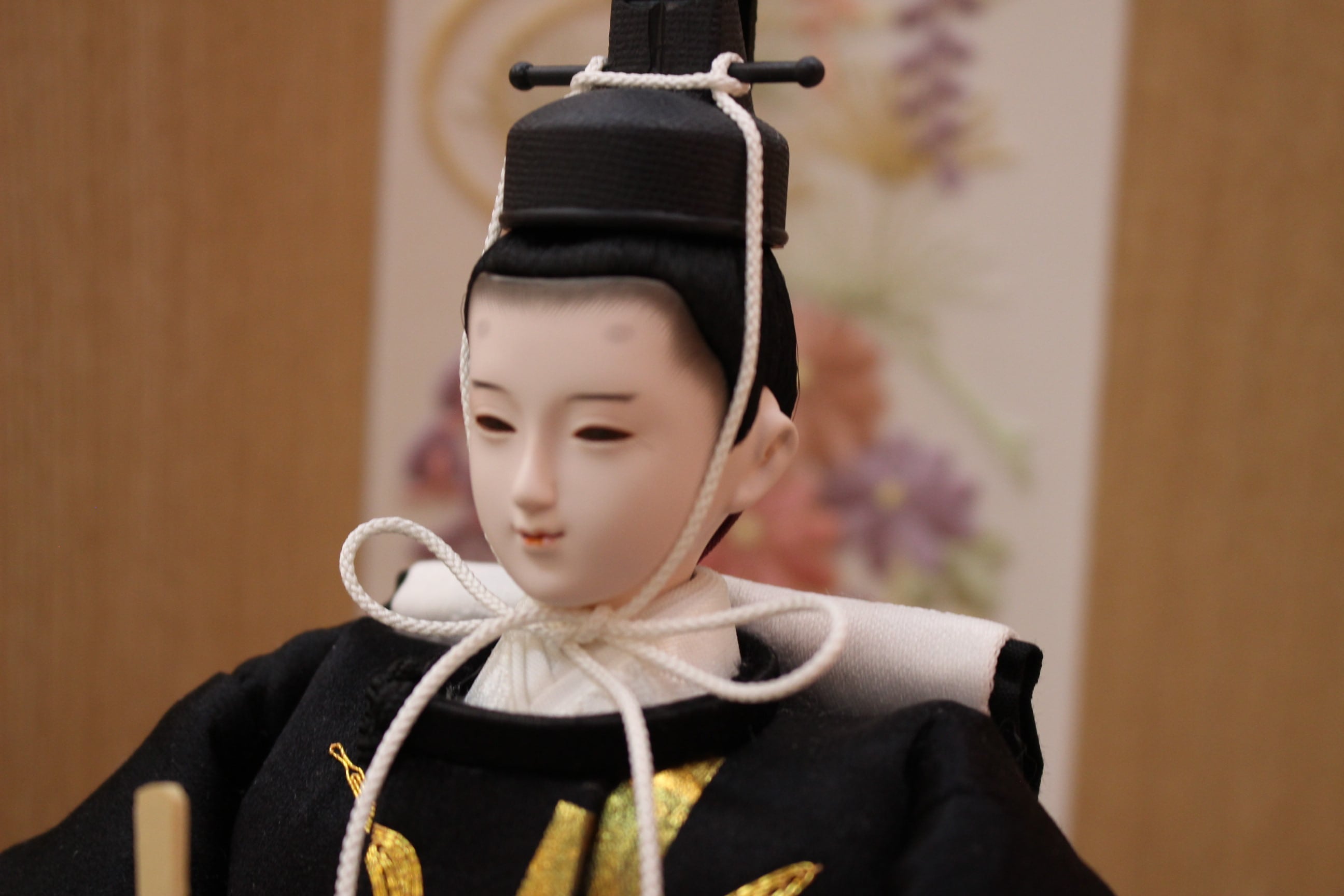 雛人形 Ciel/空 田村芙紗彦「金駒刺繍・鶴」収納 限定一点物人形