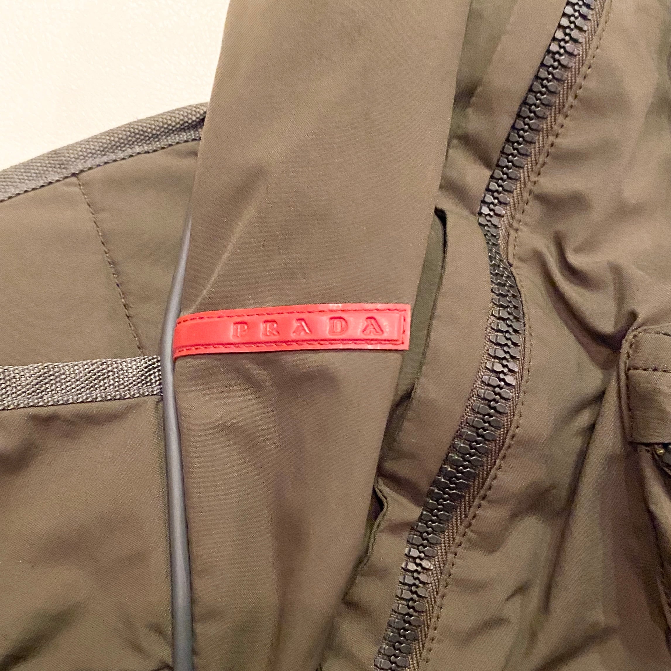archive vintage PRADA nylon body bag | NOIR ONLINE