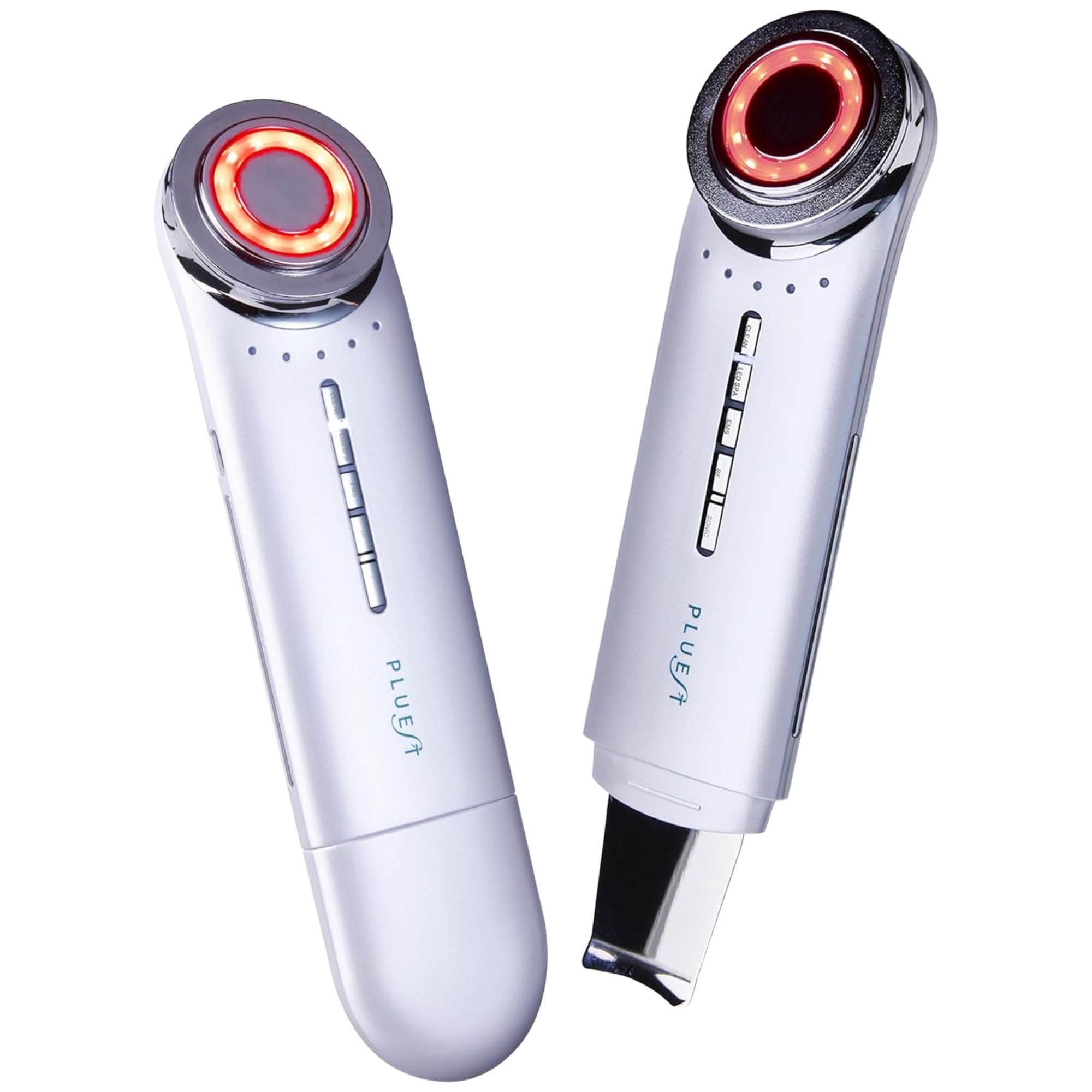【努力特価】PLUEST マルチフェイシャルスパ 美顔器 EMS RF LED 超音波 イオン導入 毛穴ケア | EMS×RF×LED 超音波×イオン導入 毛穴洗浄&保湿ケア 1台6役 自宅エステ
