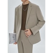 ヒップ丈 カジュアルジャケット＆パンツ セットアップ af0394