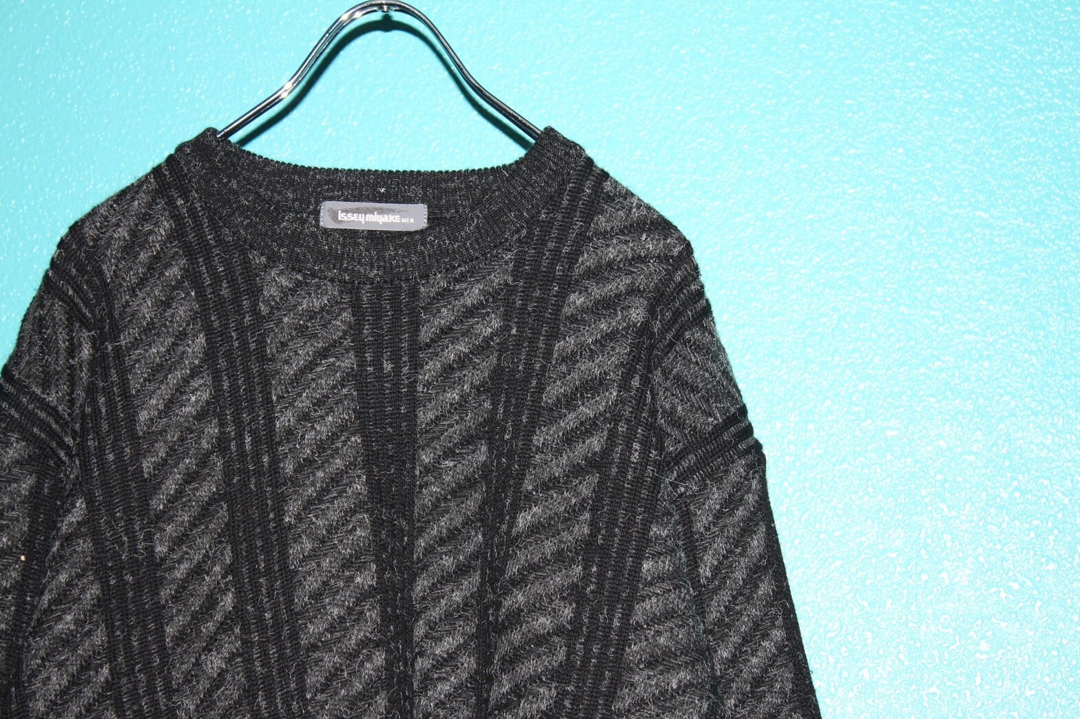 80s (82~89) ISSEY MIYAKE Wool Knit 筆タグ | VOLAR