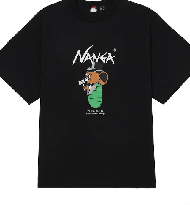 NANGA×JERRY UKAI ECO HYBRID SLEEPING JERRY MARQUEZ TEE / ナンガ×ジェリーウカイ エコハイブリッド スリーピングバッグ ジェリーマルケスティー