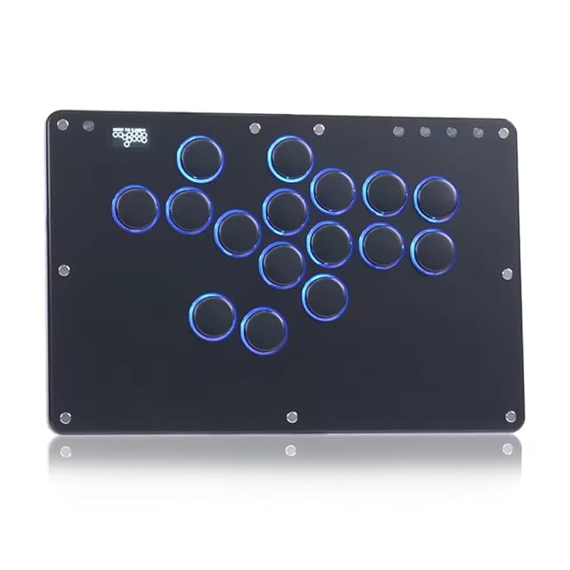 輸入新品】 PUNK WORKSHOP MINI HITBOX White レイアウトB レバーレス