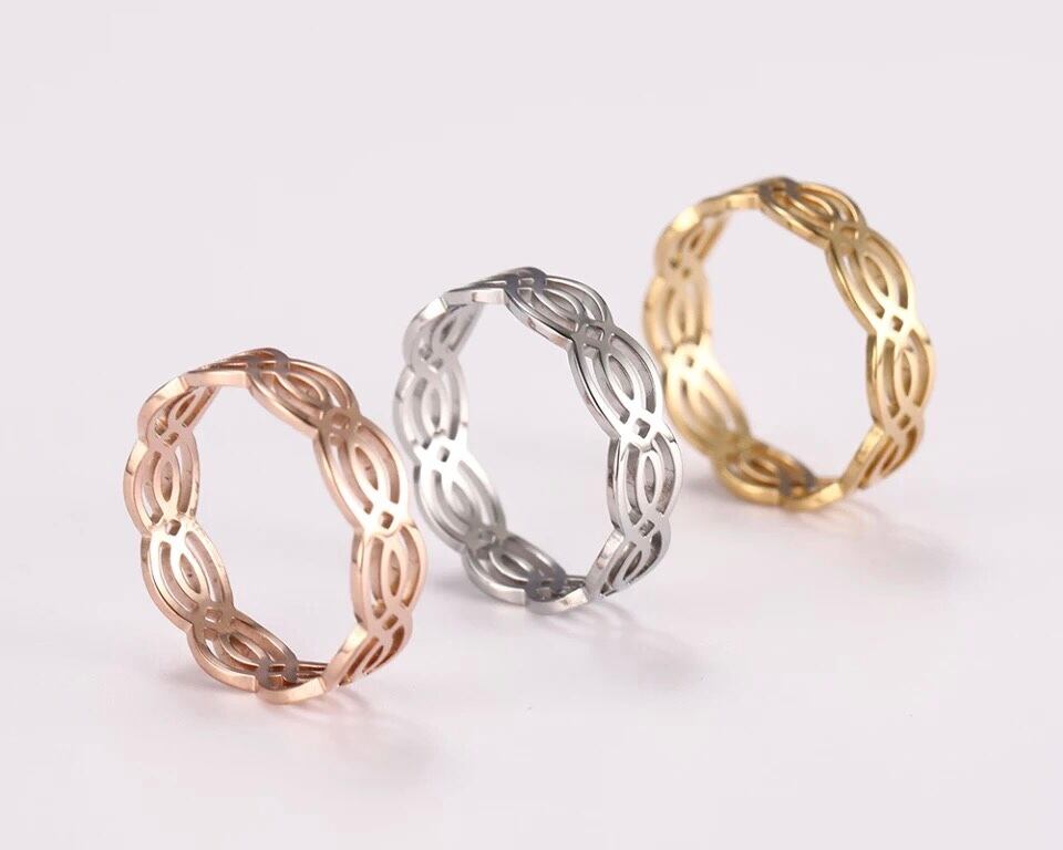 メロンリング / 7〜10号( ピンクゴールド/ ゴールド/ シルバー )