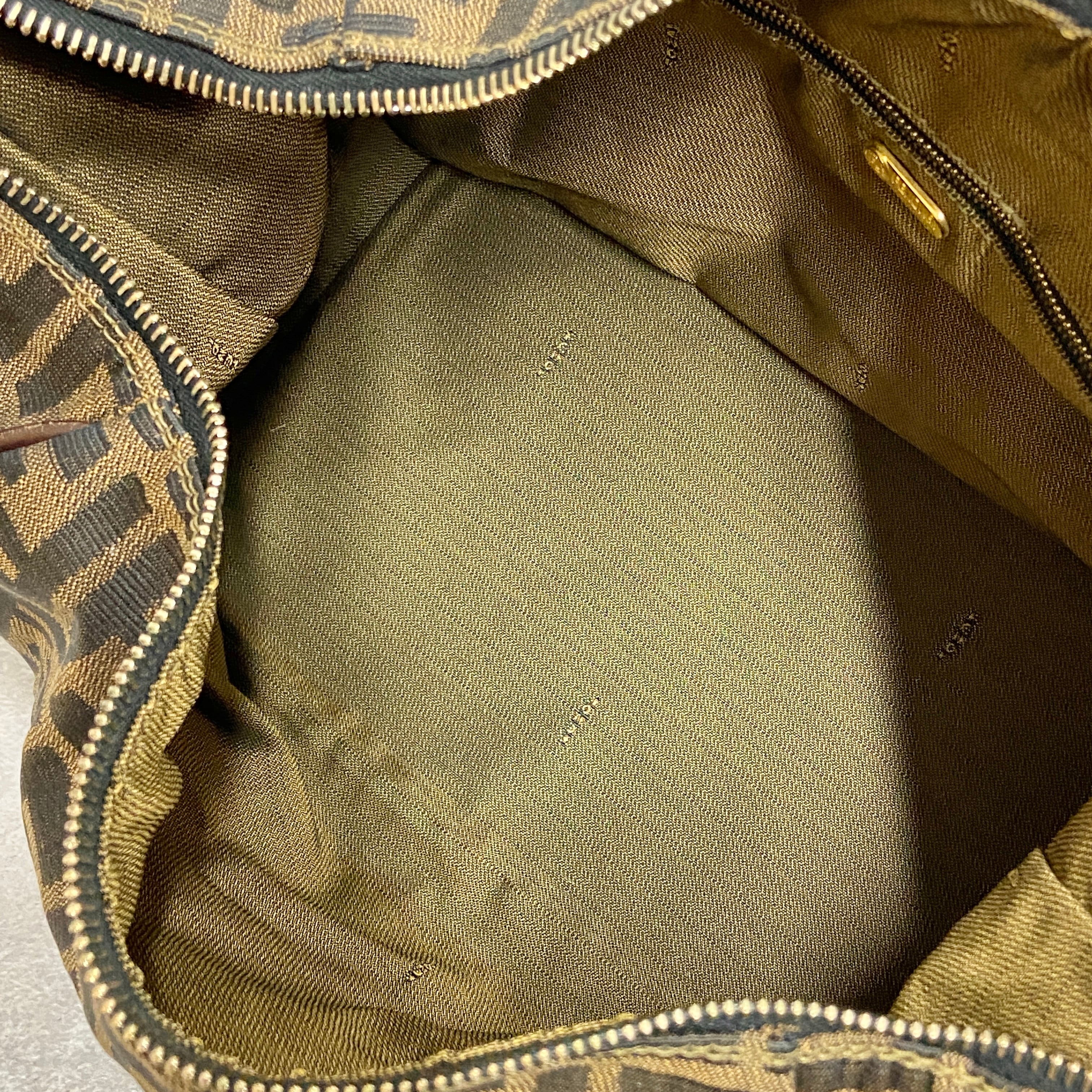 FENDI フェンディ ズッカ ハンドバッグ ブラウン 5536-202202 | rean