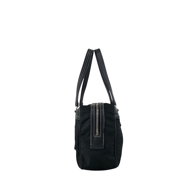 PRADA プラダ トートバッグ ブラック カデナ レザー ボストン vintage ヴィンテージ オールド b57rj5