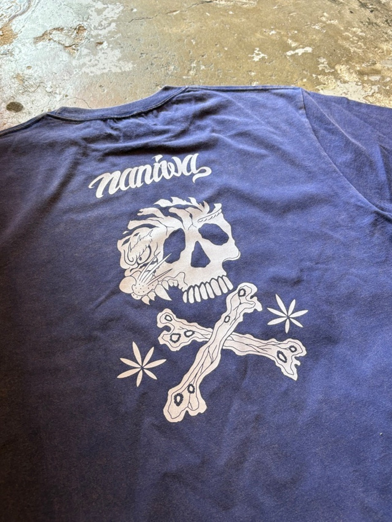 DLAN / 浪花 " 骸虎 " TEE S/S / Tシャツ / FADE BODY - 3